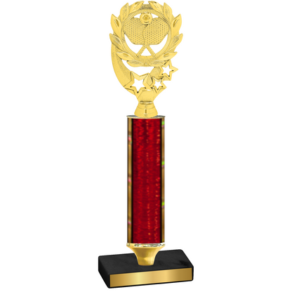 Value Red Glacier Pickleball Trophy