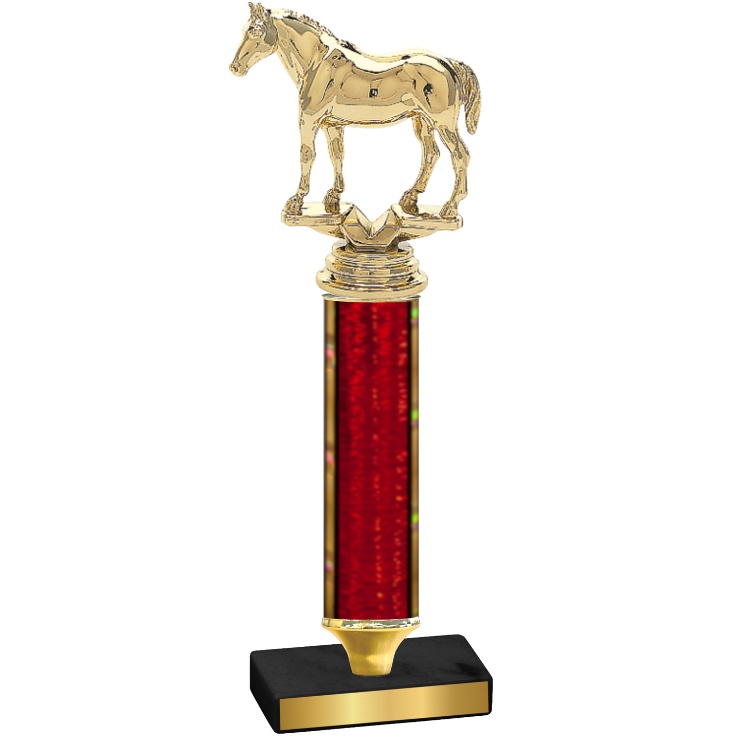 Value Red Glacier Horses Trophy