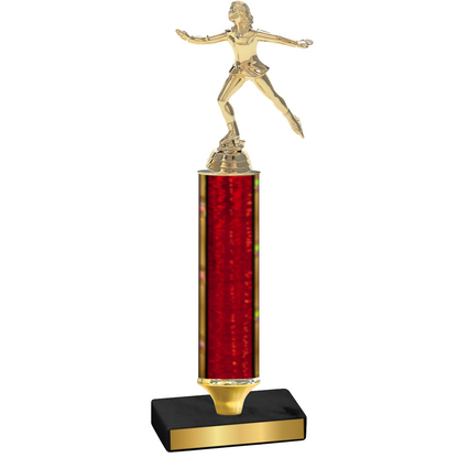 Value Red Glacier Skater Trophy