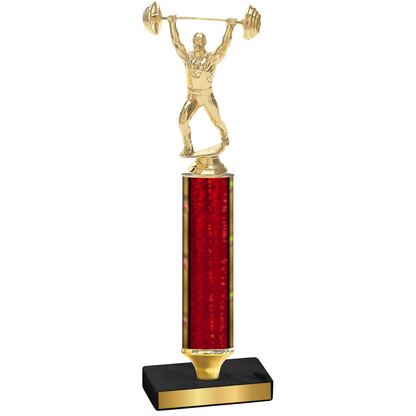 Value Red Glacier Weights Trophy