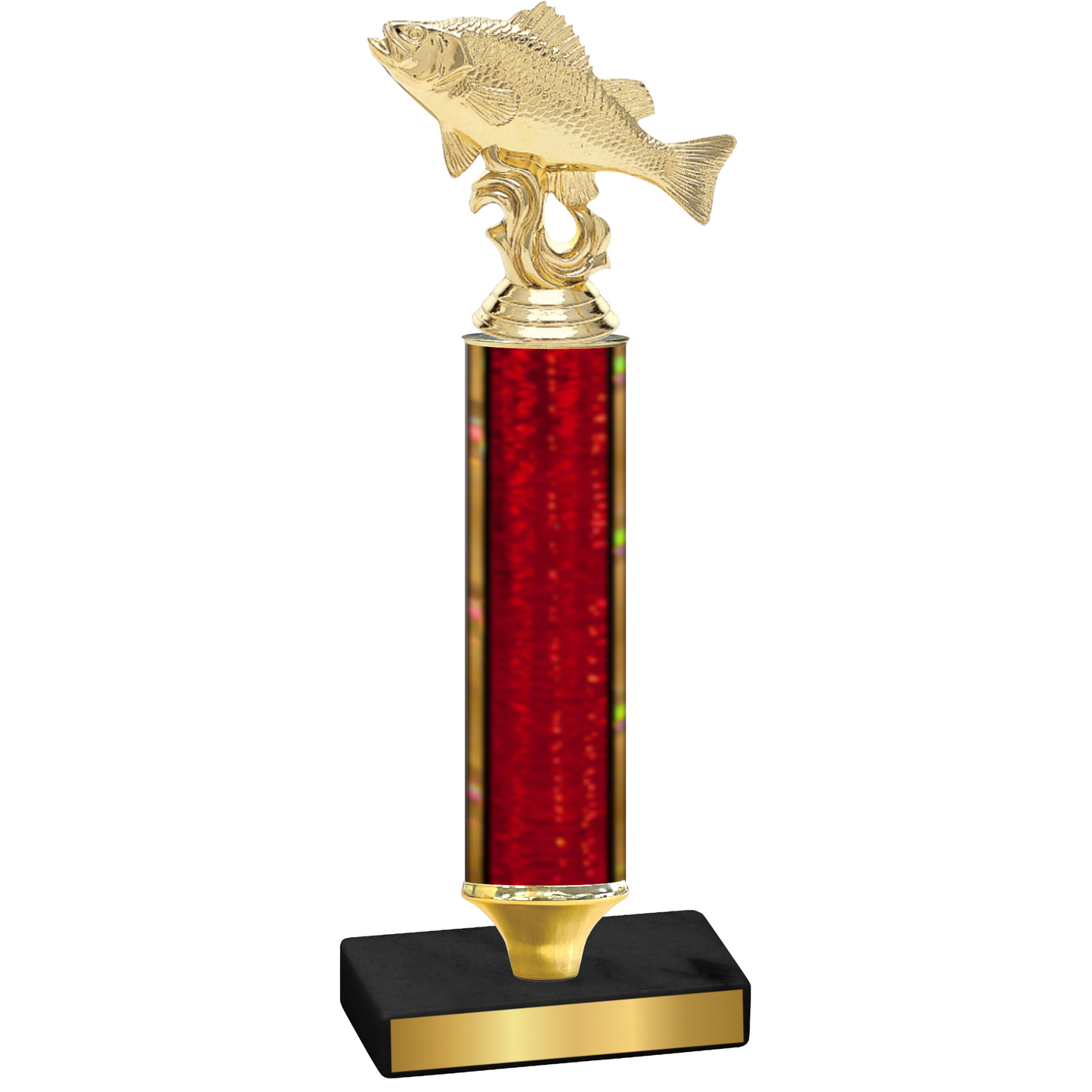 Value Red Glacier Fishing Trophy