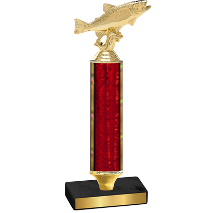 Value Red Glacier Fishing Trophy