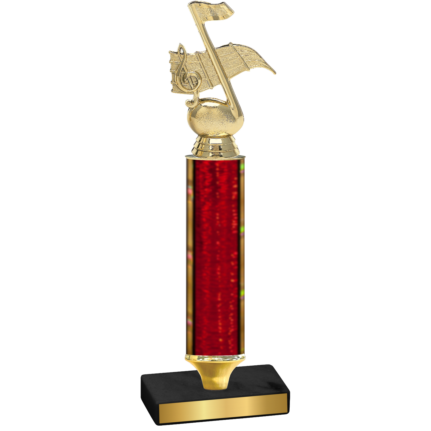 Value Red Glacier Music Trophy