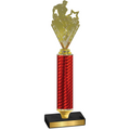 Value Red Carbon Fiber Rugby Trophy