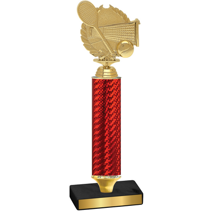 Value Red Carbon Fiber Tennis Trophy