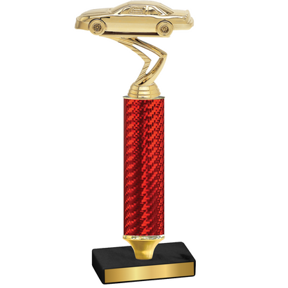 Value Red Carbon Fiber Cars Trophy