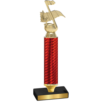 Value Red Carbon Fiber Music Trophy