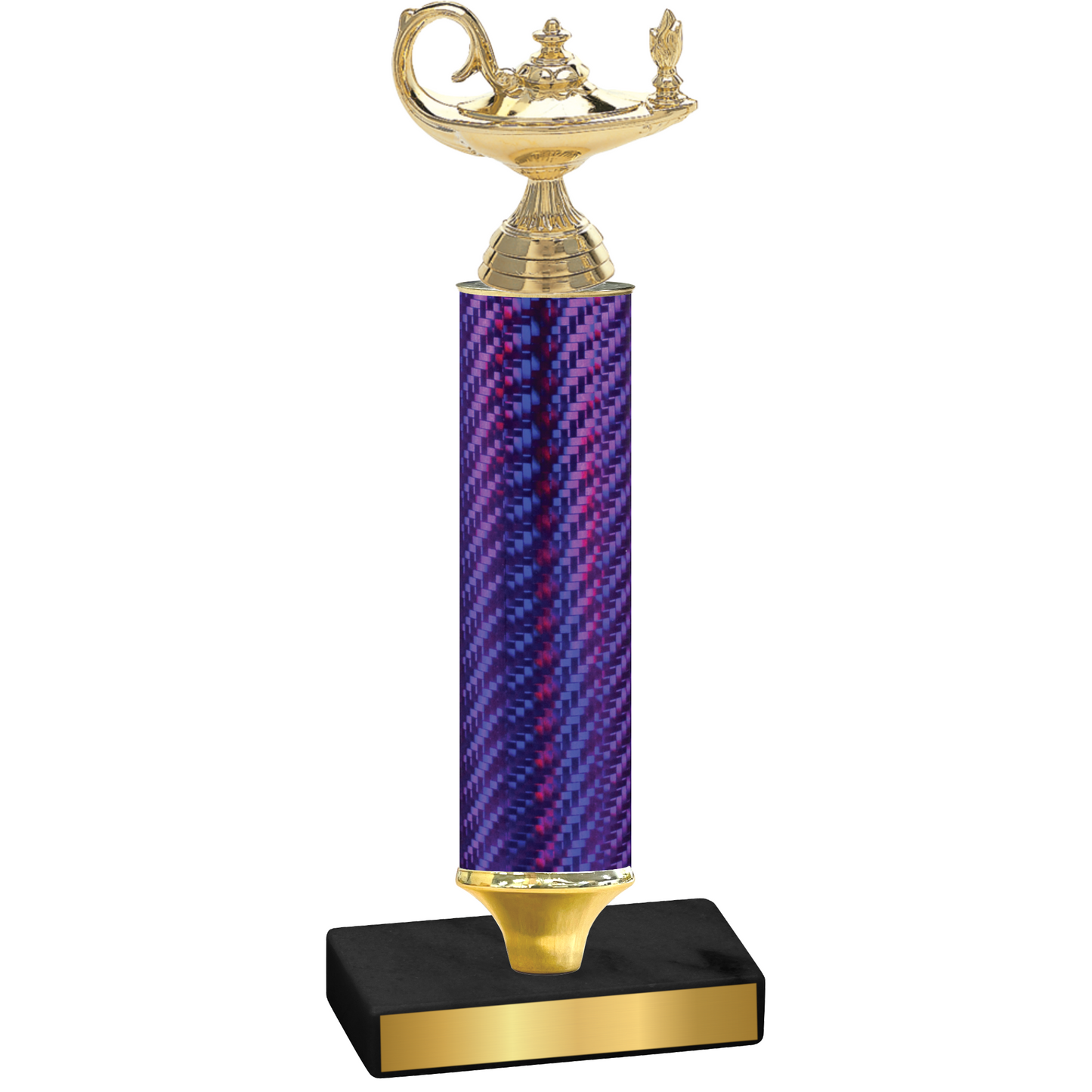 Value Purple Carbon Fiber Academics Trophy