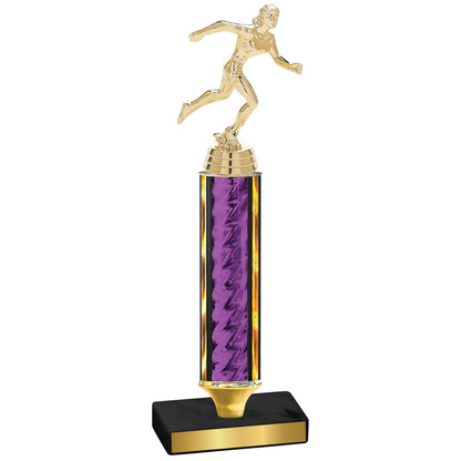 Value Purple Glacier Running Trophy