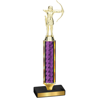 Value Purple Glacier Archery Trophy