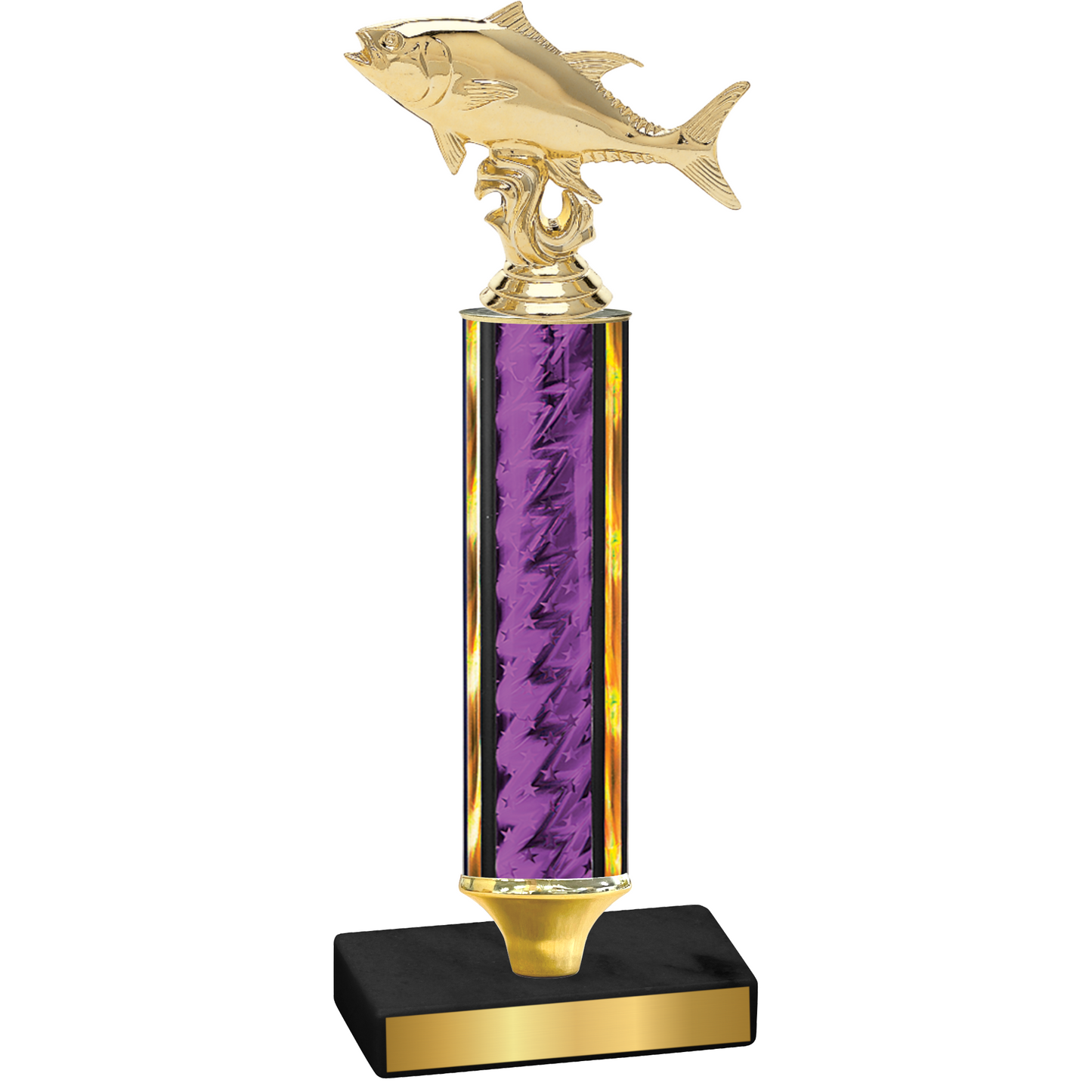 Value Purple Glacier Fishing Trophy