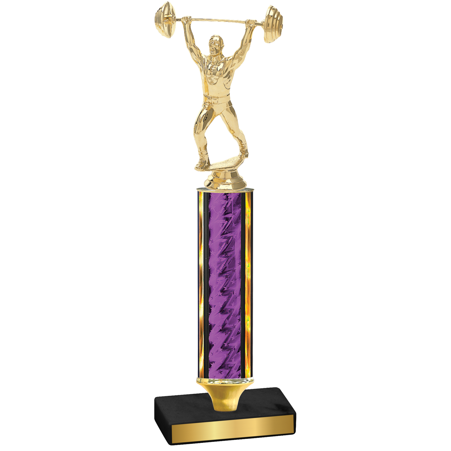 Value Purple Glacier Weights Trophy