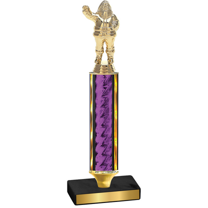 Value Purple Glacier Holiday Trophy