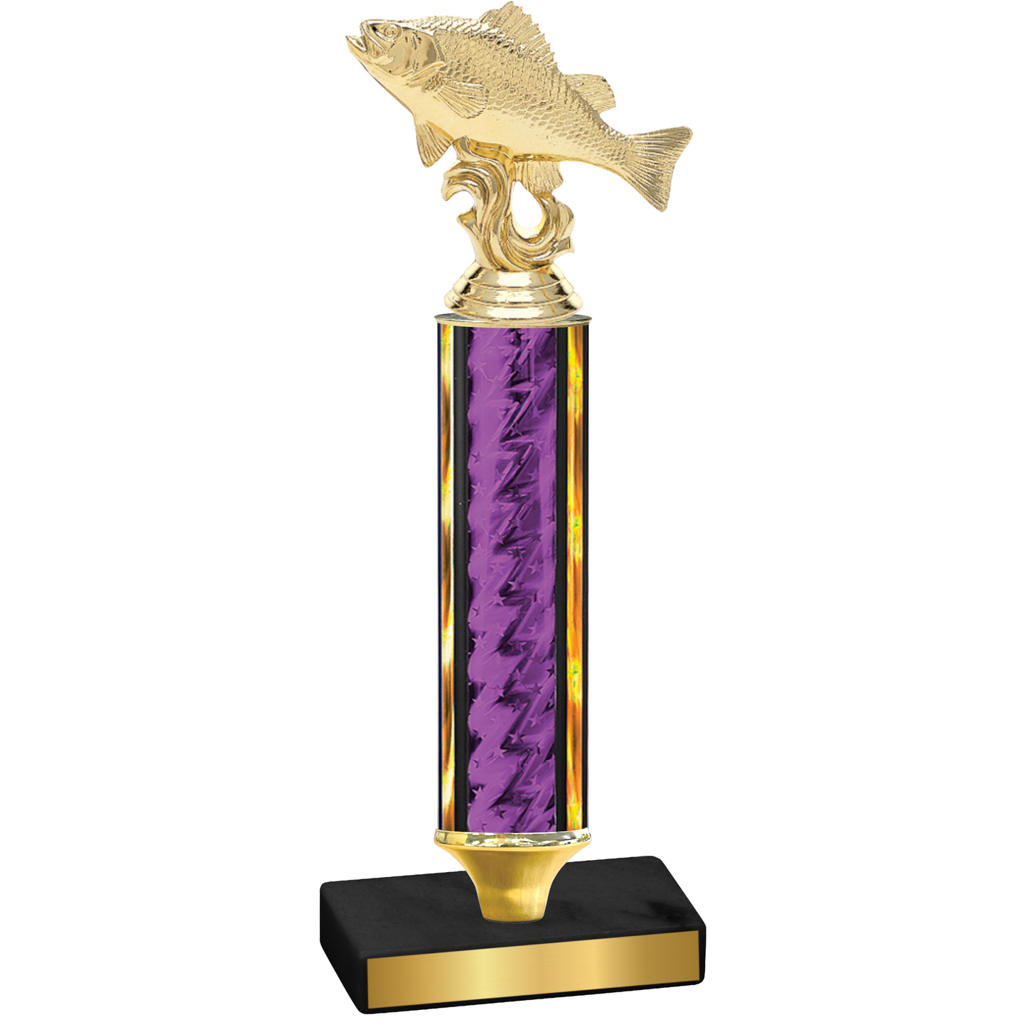 Value Purple Glacier Fishing Trophy