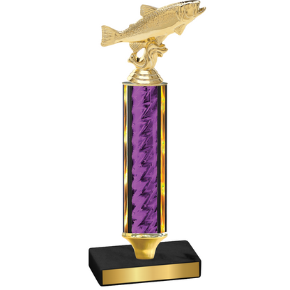 Value Purple Glacier Fishing Trophy