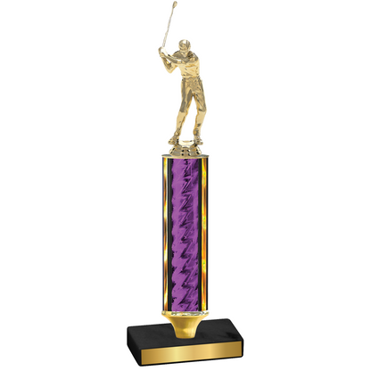 Value Purple Glacier Golf Trophy