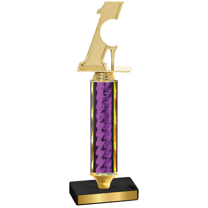 Value Purple Glacier Golf Trophy