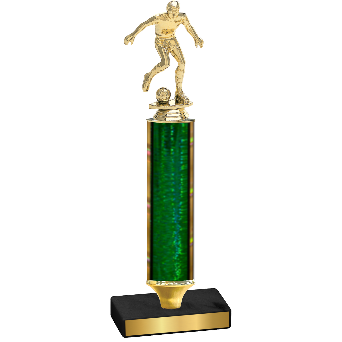 Value Green Glacier Soccer Trophy