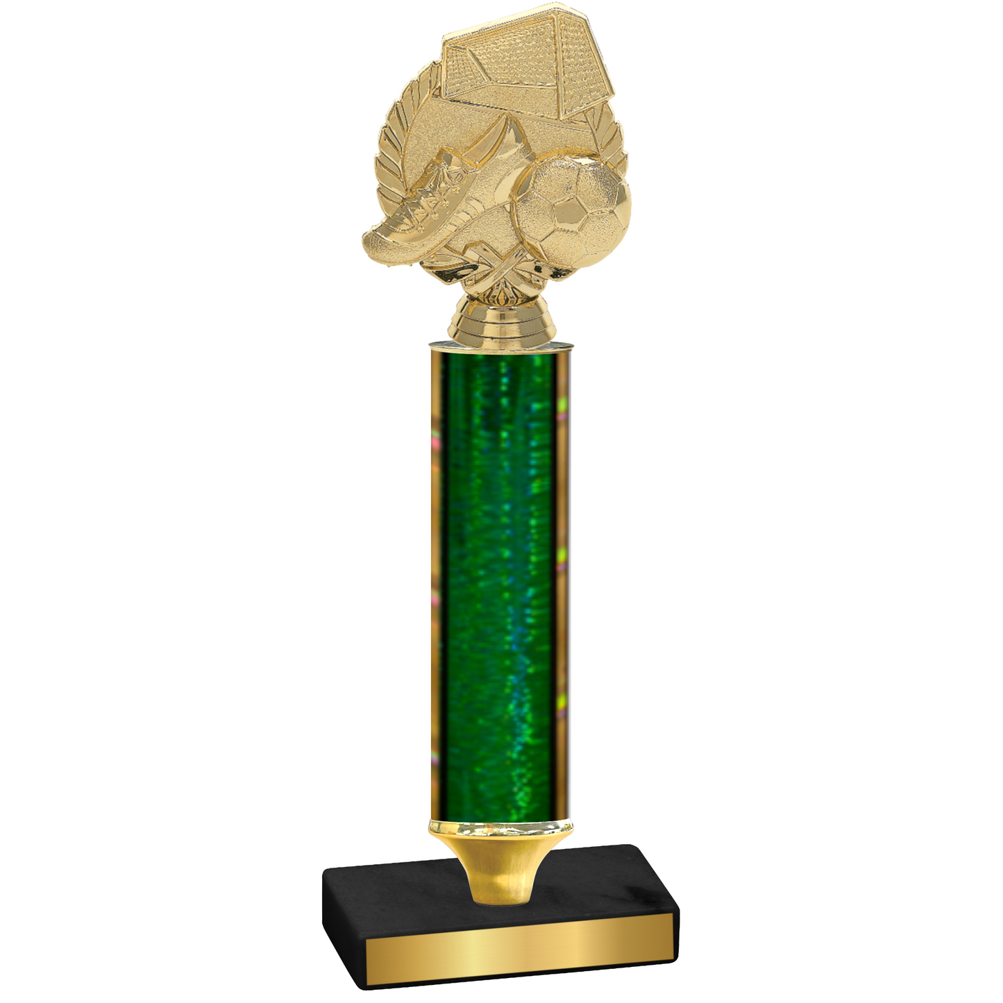 Value Green Glacier Soccer Trophy