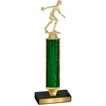 Value Green Glacier Bowling Trophy