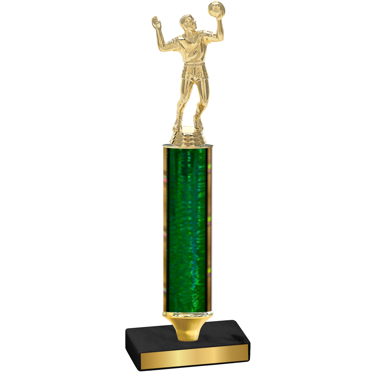 Value Green Glacier Volleyball Trophy