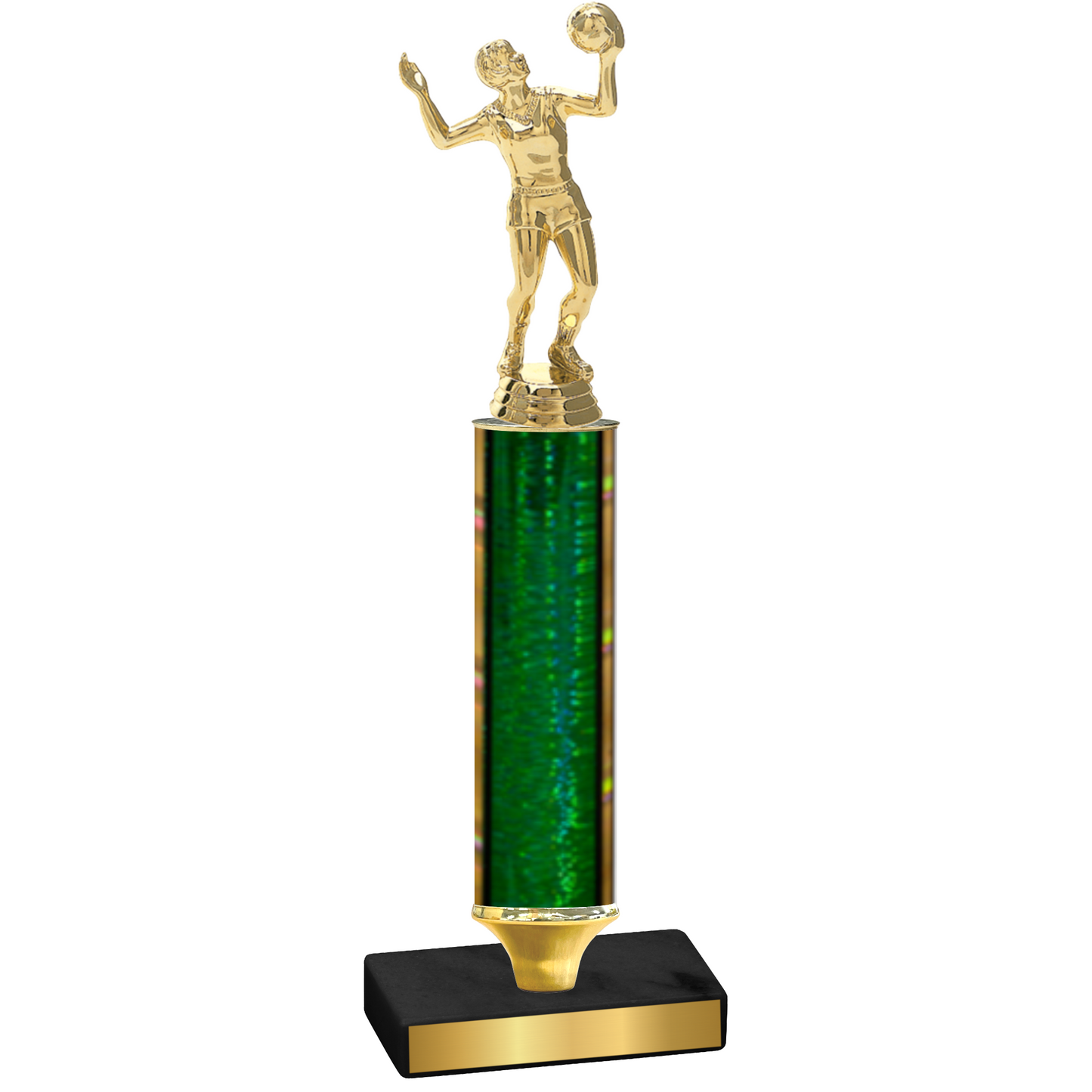 Value Green Glacier Volleyball Trophy