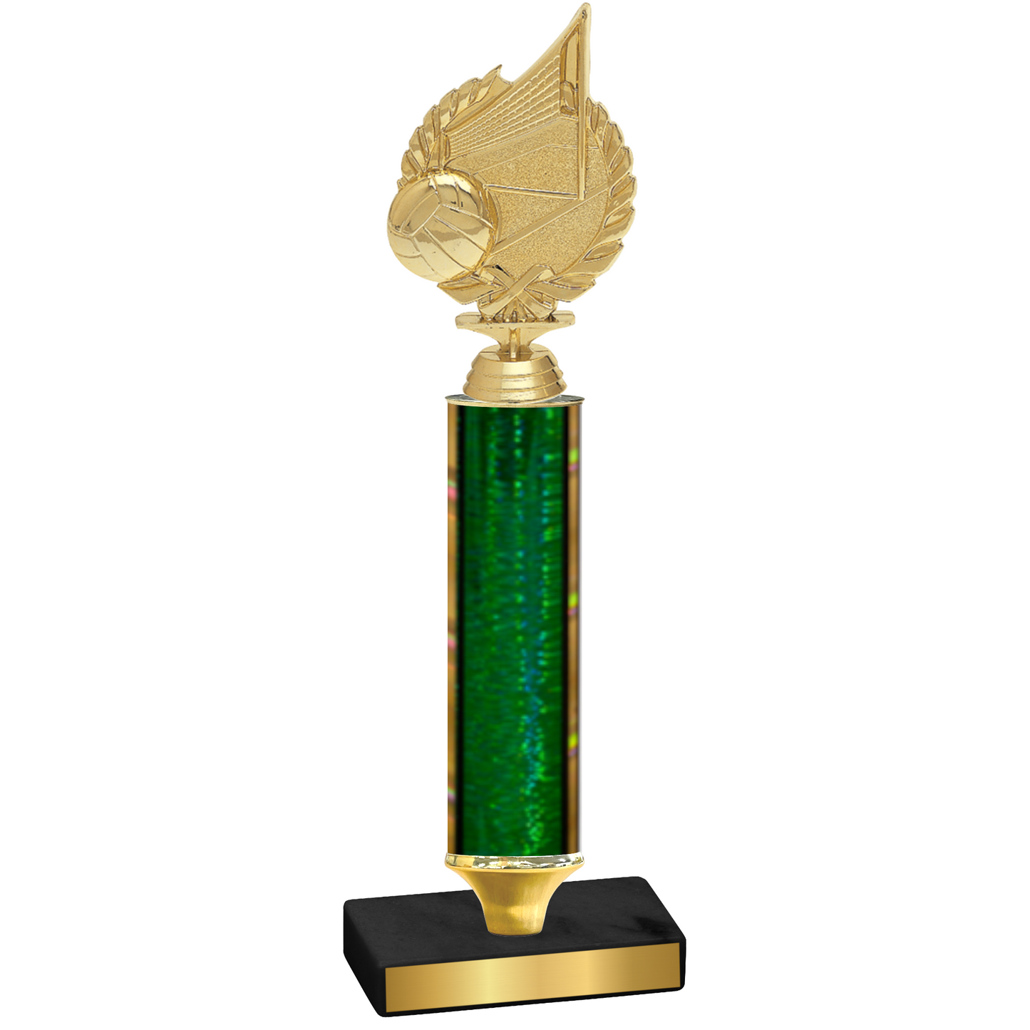 Value Green Glacier Volleyball Trophy