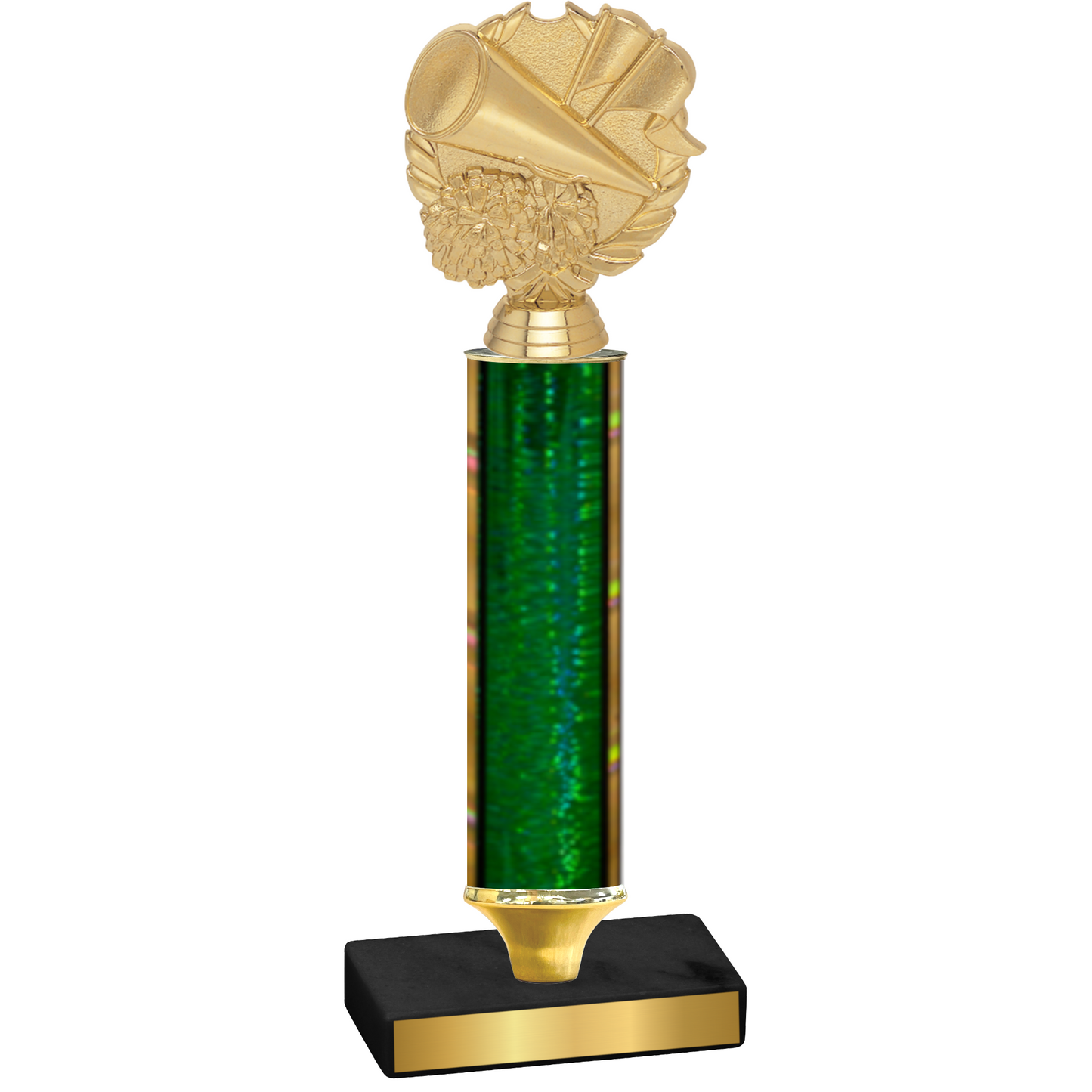 Value Green Glacier Cheerleading Trophy