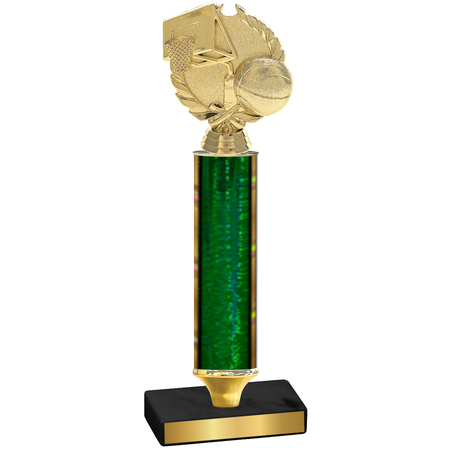 Value Green Glacier Basketball Trophy