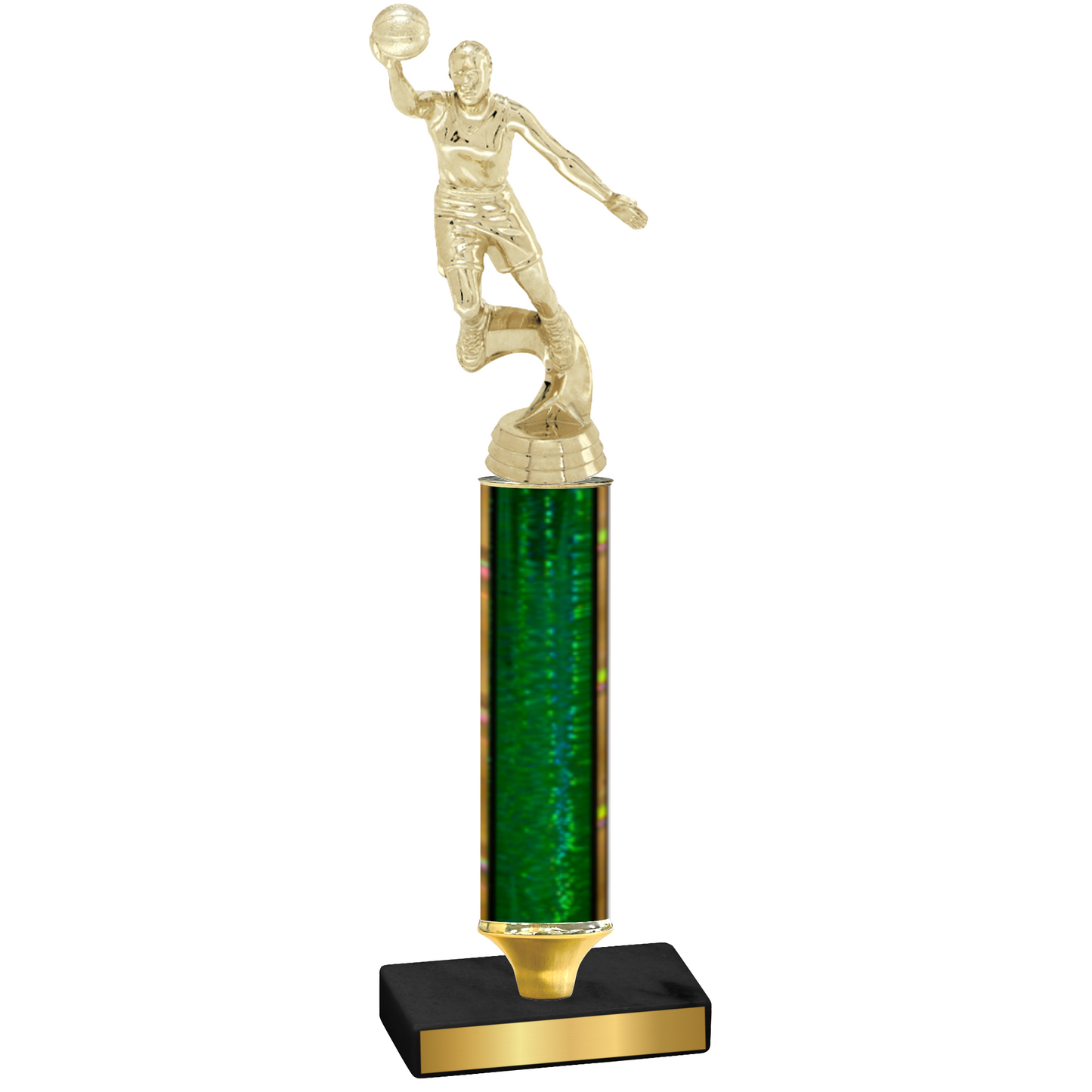 Value Green Glacier Basketball Trophy