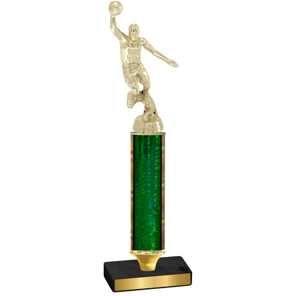 Value Green Glacier Basketball Trophy