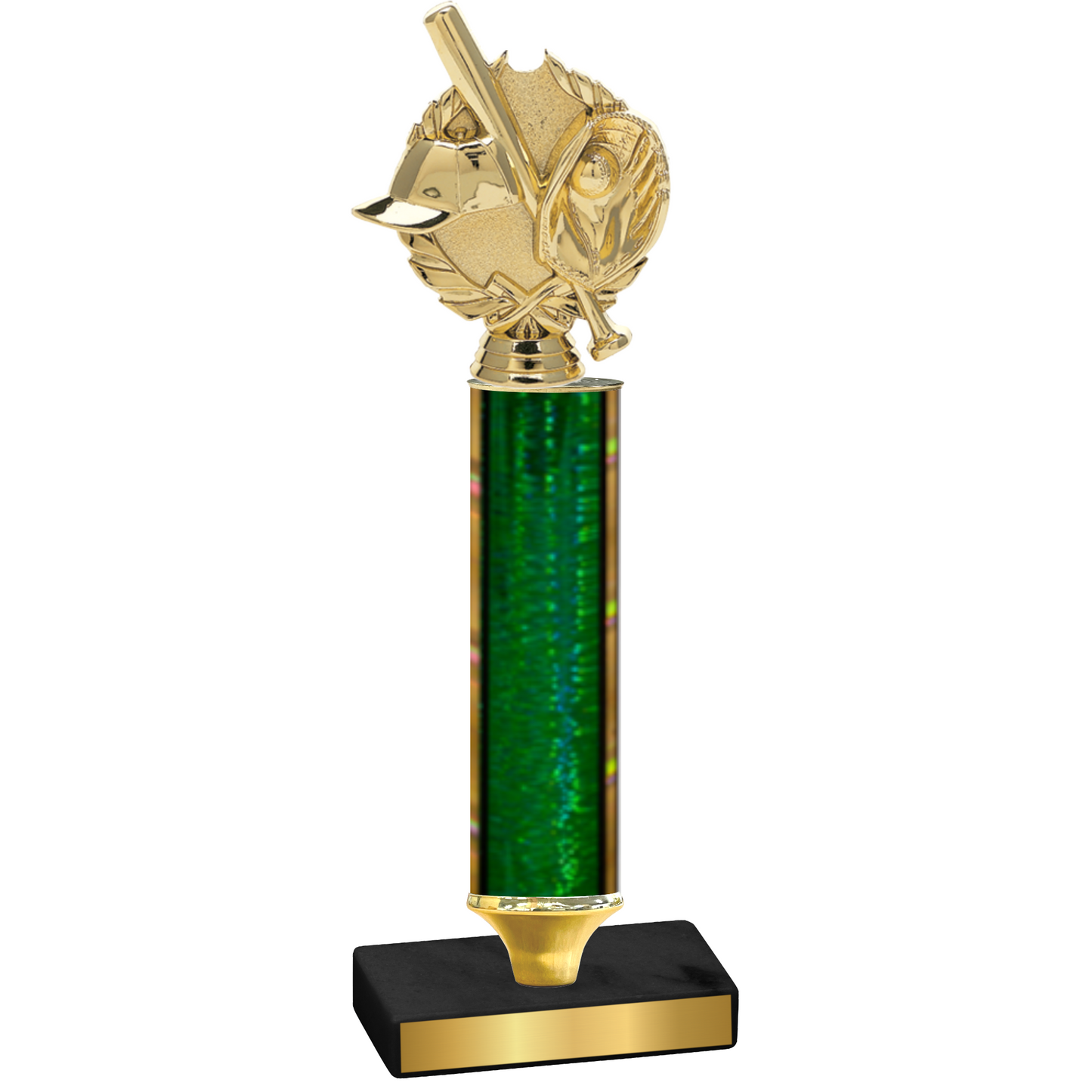 Value Green Glacier Baseball Trophy