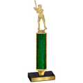 Value Green Glacier Baseball Trophy