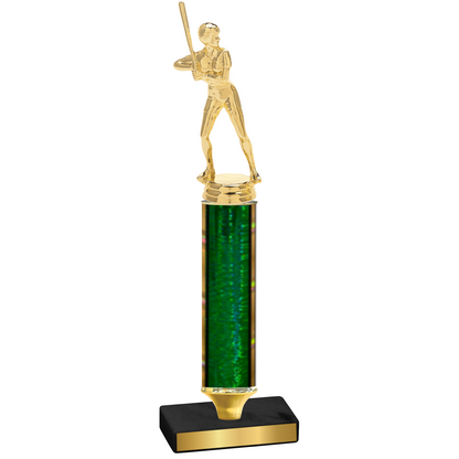 Value Green Glacier Softball Trophy