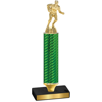 Value Green Carbon Fiber Rugby Trophy