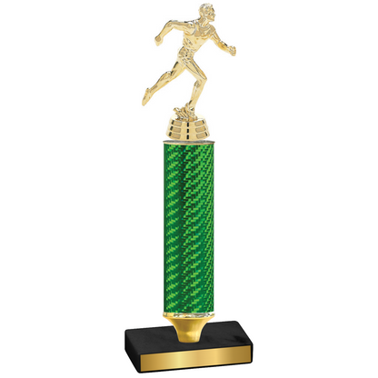 Value Green Carbon Fiber Running Trophy