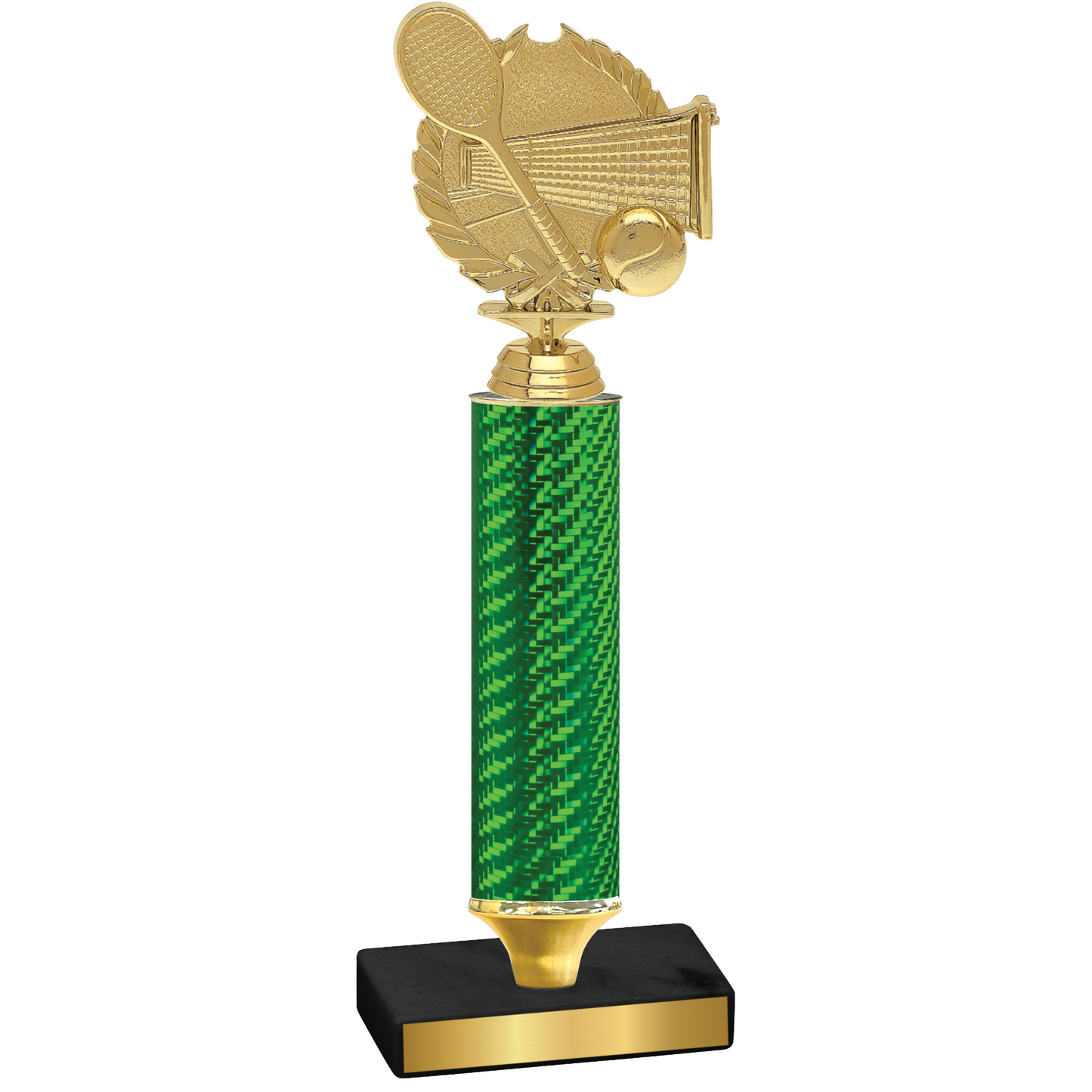 Value Green Carbon Fiber Tennis Trophy