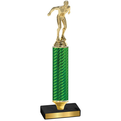 Value Green Carbon Fiber Swimming Trophy