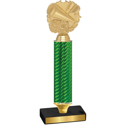 Value Green Carbon Fiber Cheerleading Trophy