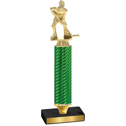 Value Green Carbon Fiber Hockey Trophy