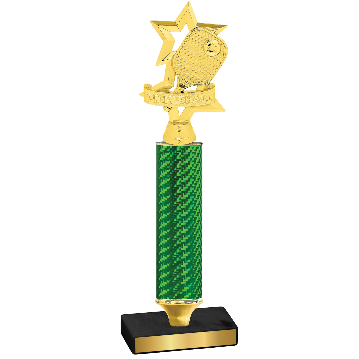 Value Green Carbon Fiber Pickleball Trophy