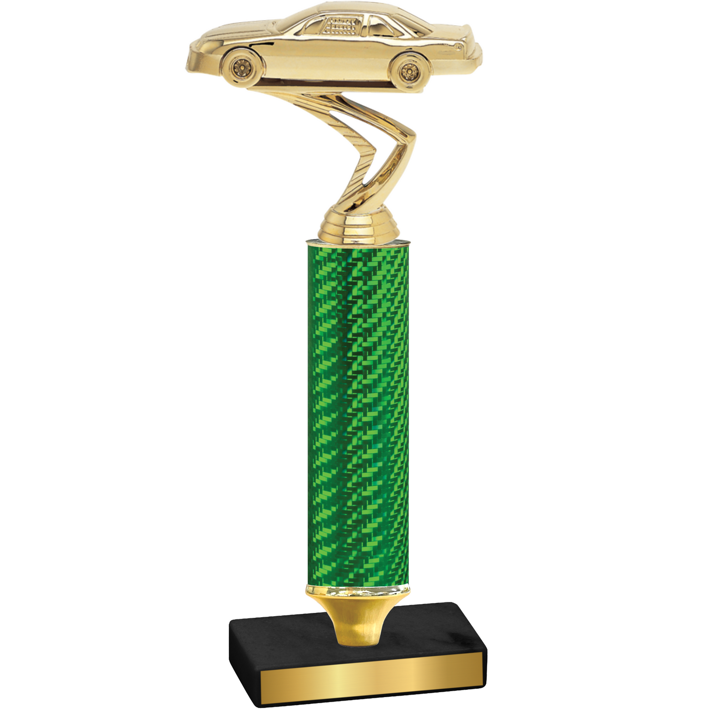 Value Green Carbon Fiber Cars Trophy