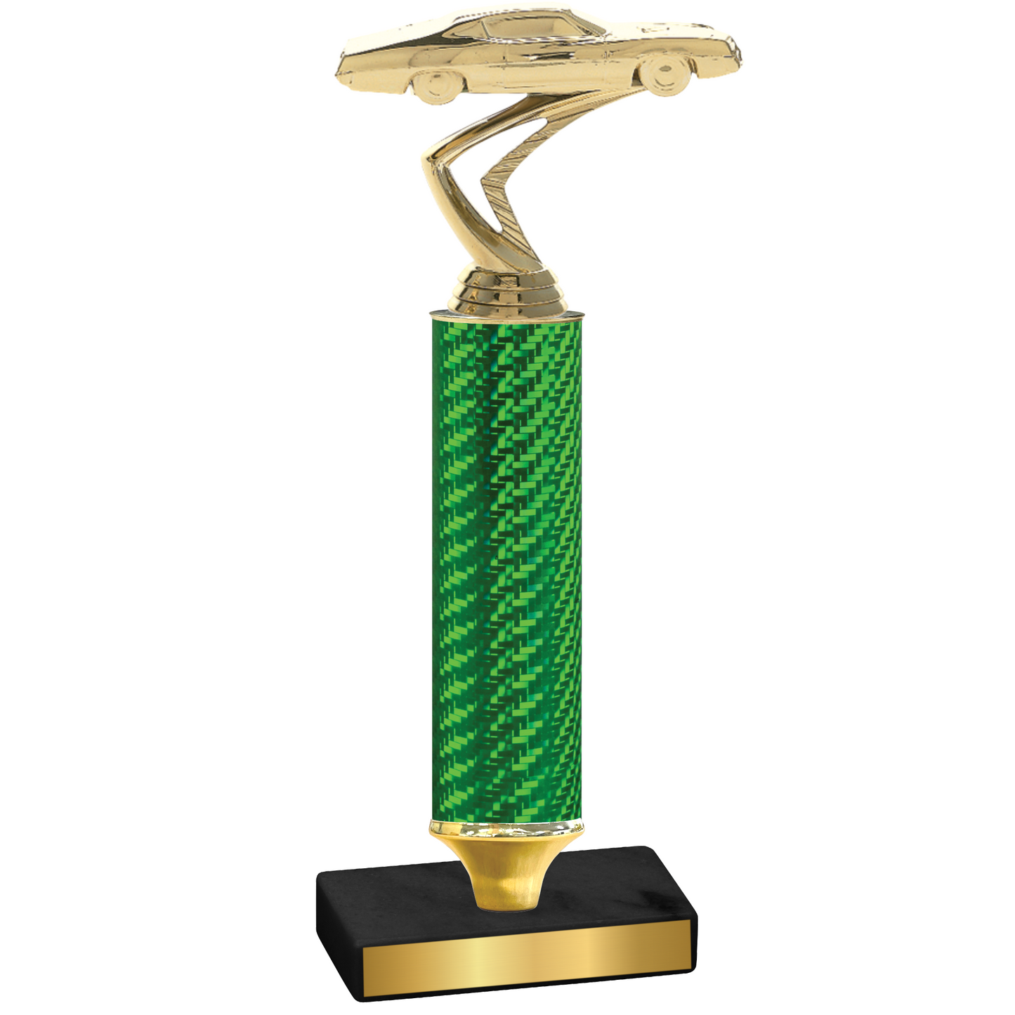 Value Green Carbon Fiber Cars Trophy