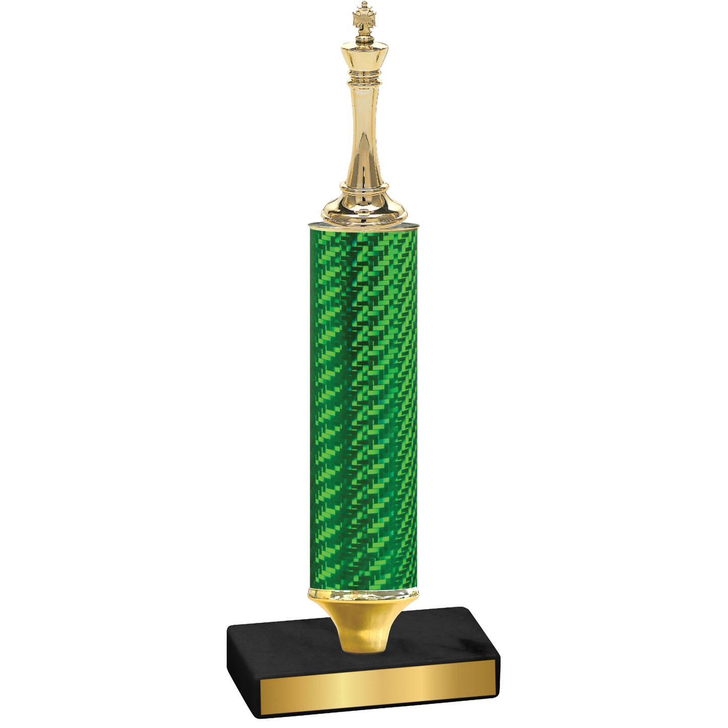 Value Green Carbon Fiber Chess Trophy