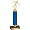 Value Blue Glacier Running Trophy