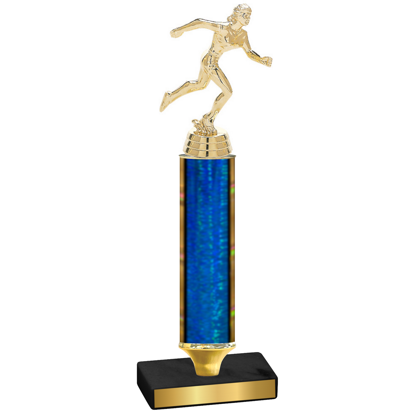 Value Blue Glacier Running Trophy