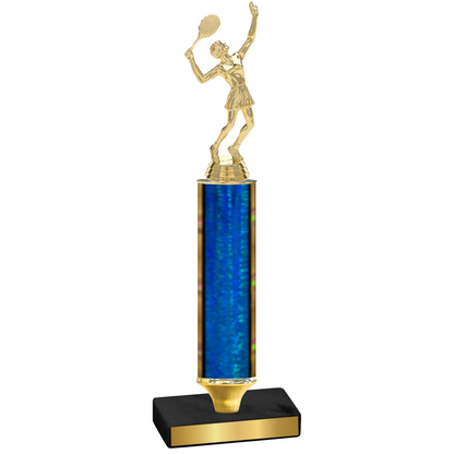 Value Blue Glacier Tennis Trophy