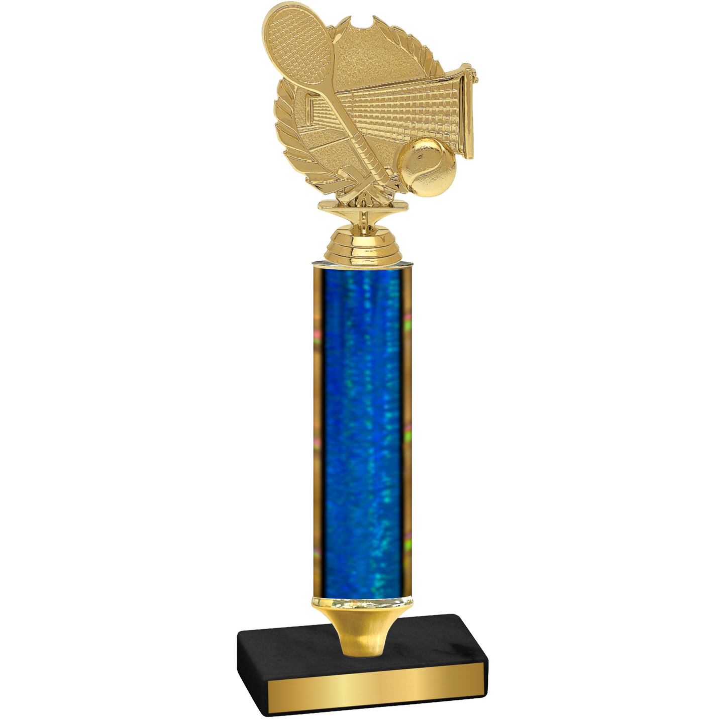 Value Blue Glacier Tennis Trophy