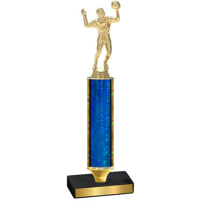 Value Blue Glacier Volleyball Trophy