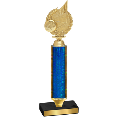 Value Blue Glacier Volleyball Trophy